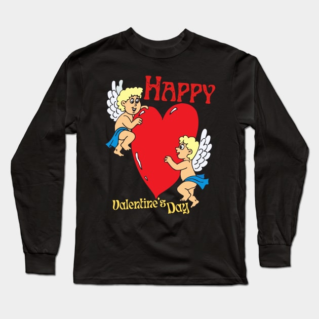 valentines day gifts funny popular designs Long Sleeve T-Shirt by Solomonkariuki 